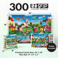 MasterPieces 300 Piece EZ Grip Jigsaw Puzzle for Adults, Family, Or Youth - Rovers Rides - 18" x 24"