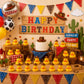 Deekin 24 Pcs Cowboy Rubber Ducks with Hat Western Mini Duckies for Wild West Party Favors Birthday Swimming Party Gift Favor,2.1 x 2 x 1.9 Inches