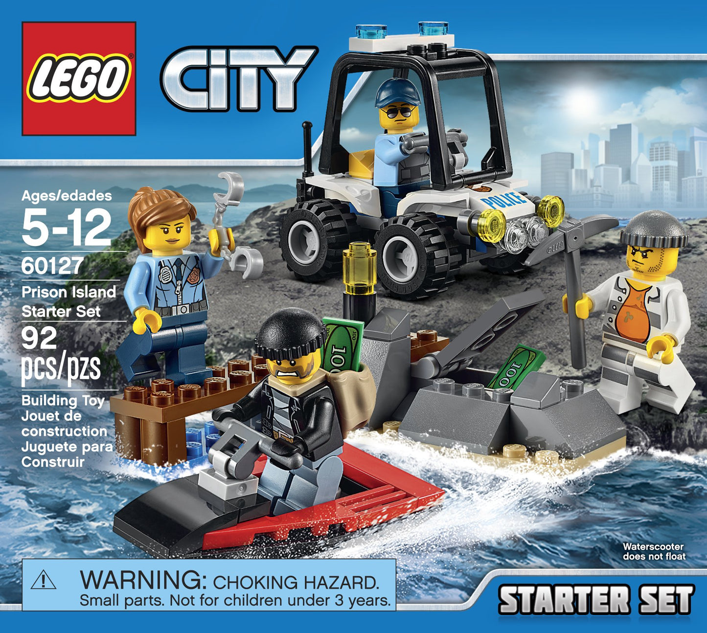 LEGO City Police Prison Island Starter Set (92 Piece)