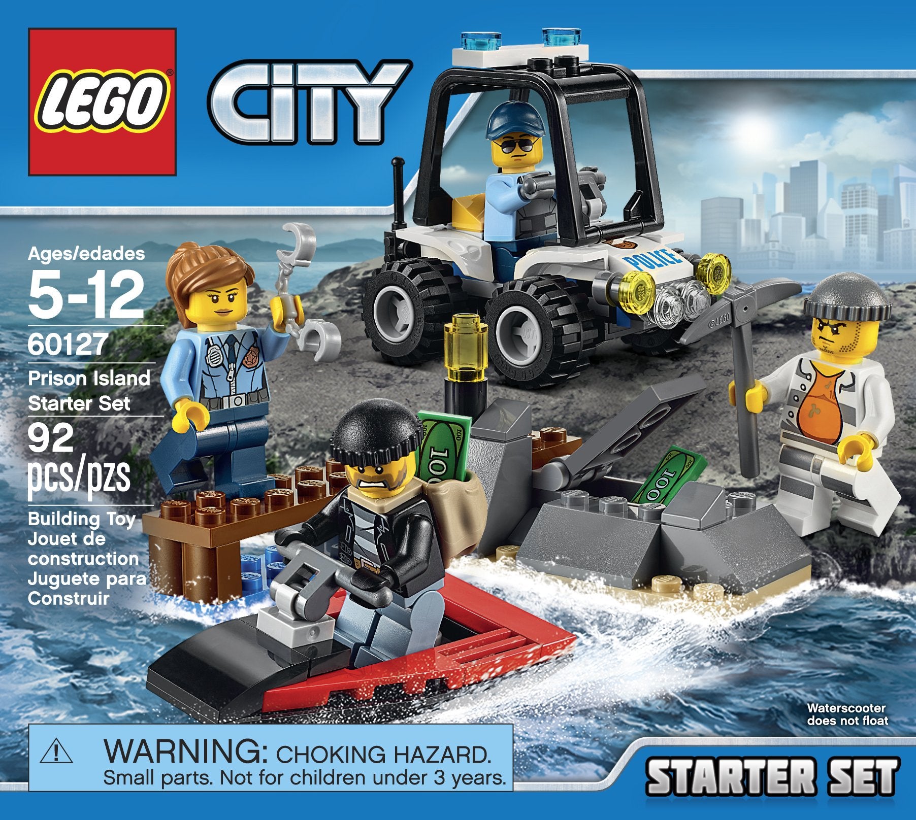 LEGO City Police Prison Island Starter Set (92 Piece)