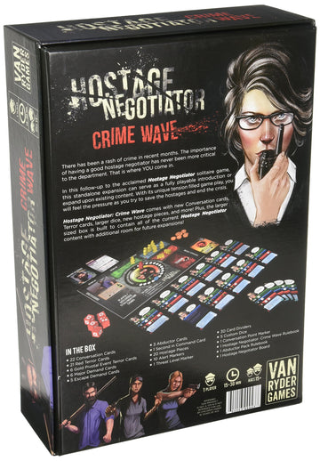 Van Ryder Games Hostage Negotiator Crime Wave Board Games