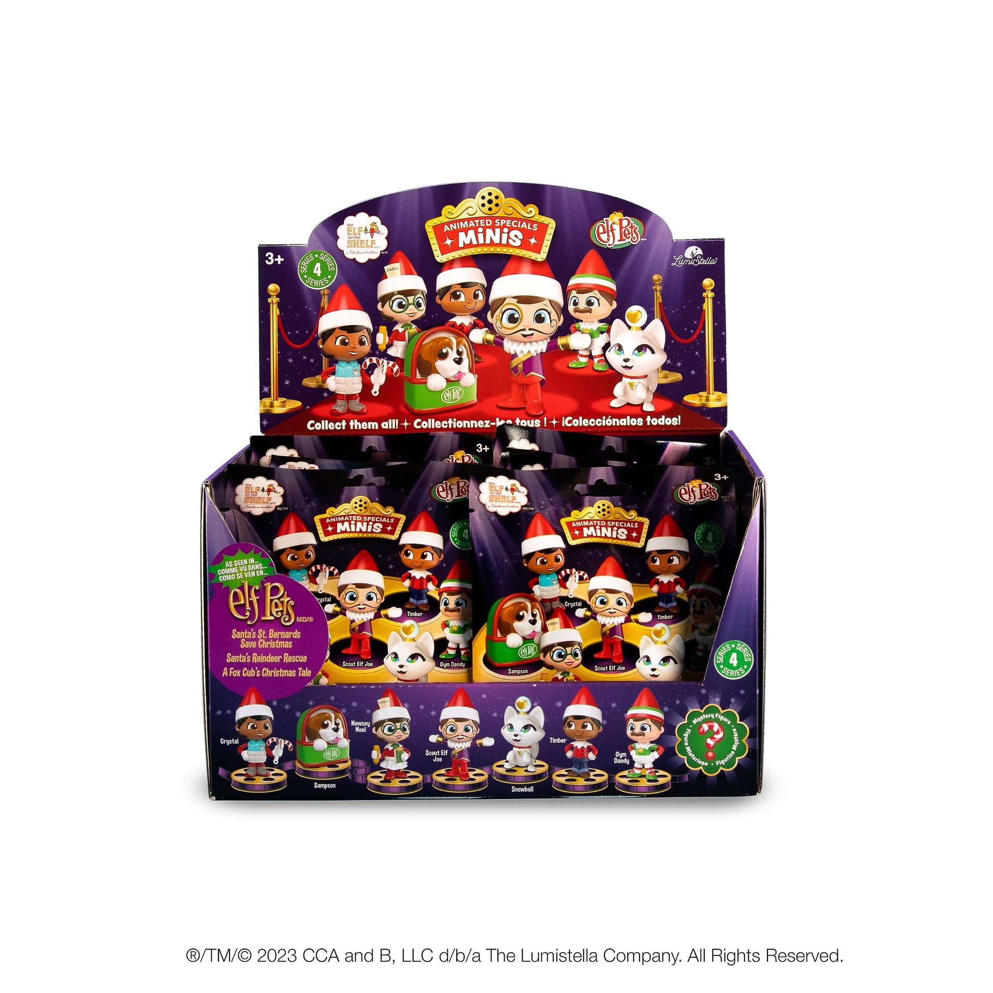 The Elf on the Shelf® and Elf Pets® Minis (Series 4)
