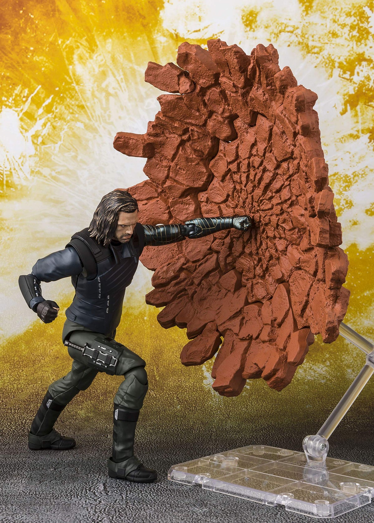 TAMASHII NATIONS S.H. Figuarts Bucky & Tamashii Effect Impact Avengers Infinity War