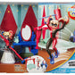 DC Super Hero Girls Poison Harley Quinn Figure Bedroom Set, 6"