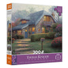 Ceaco - Thomas Kinkade - Lilac Cottage - 300 Large Piece Puzzle for Adults