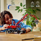 LEGO Technic Material Handler 42144, Mechanical Model Crane Toy, with Manual and Pneumatic Functions, Construction Truck Building Set, Educational