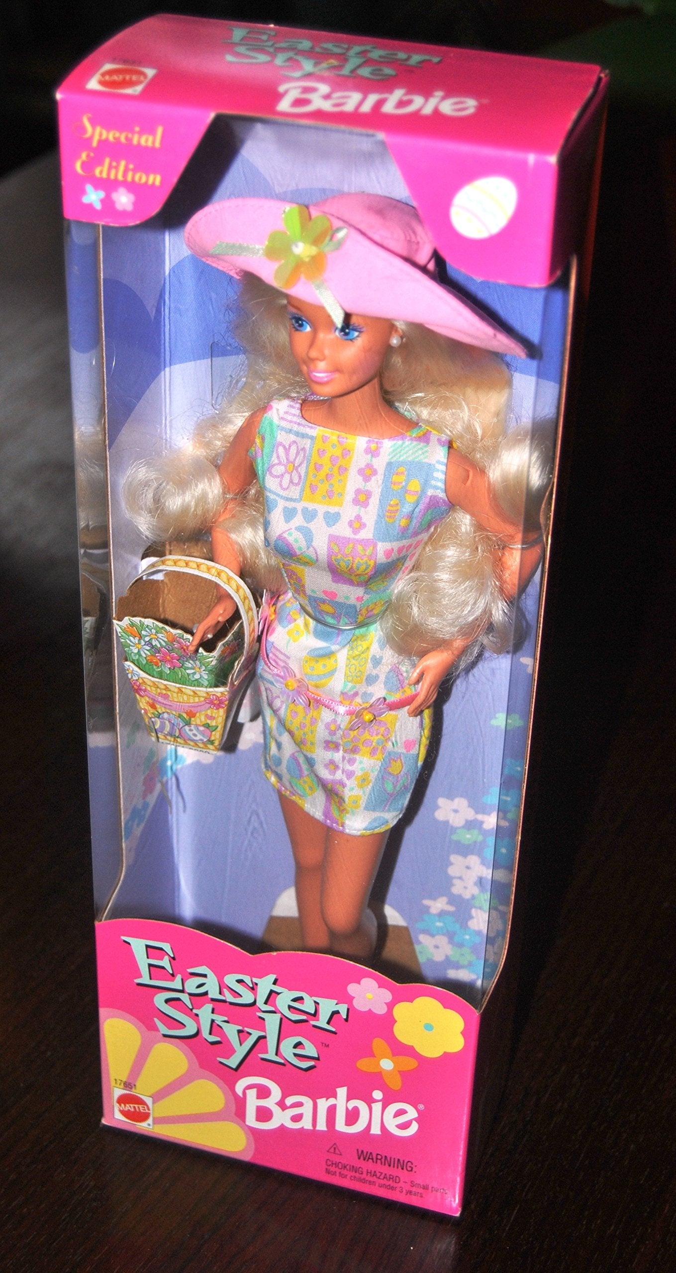 Easter Style Barbie Doll Mattel #17651 1997