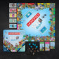 WS Game Company Monopoly Hasbro 100th Anniversary Edition Board Game in Special Edition Embossed Metal Tin with Bespoke Artwork & Eight Exclusive