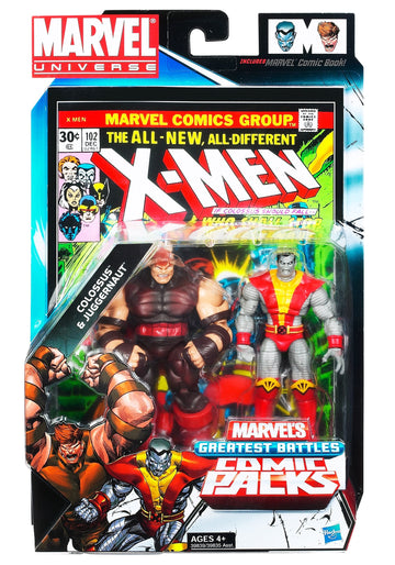 Colossus & Juggernaut - #102 Comic Book Action Figure 2-pack