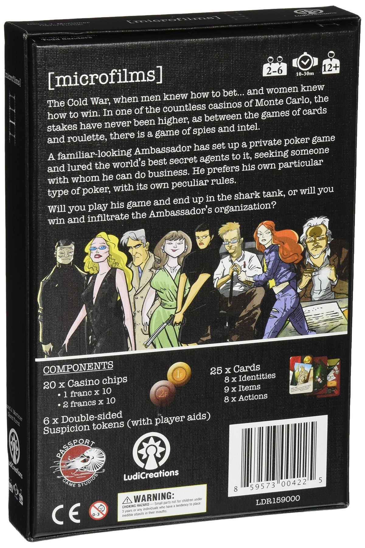 Microfilms Board Game