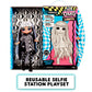 LOL Surprise OMG Lights Groovy Babe Fashion Doll with 15 Surprises Accessories Set | Includes Fashion Doll and Magic Black Light Surprises| for Girls