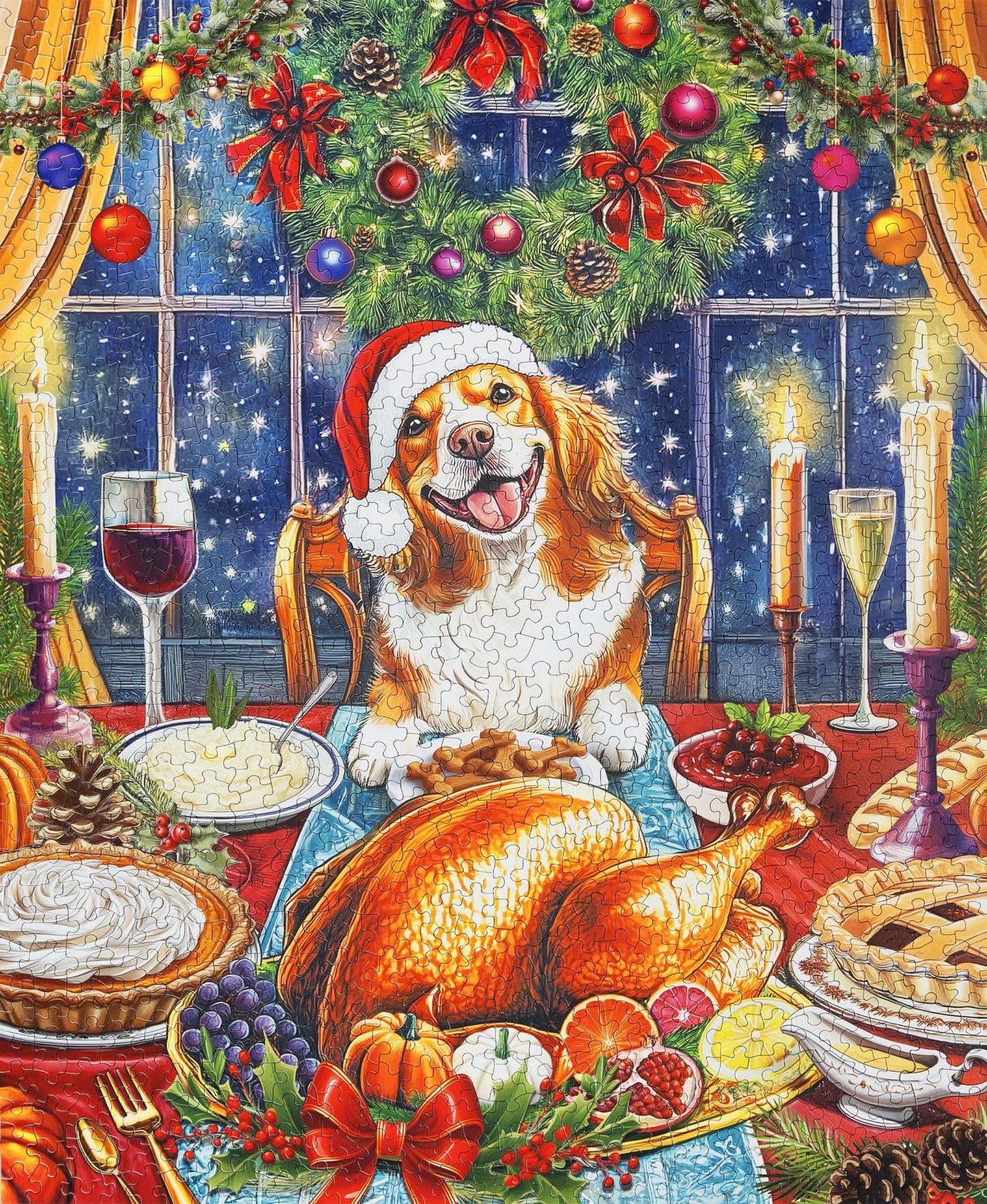 Springbok Thanksgiving Guest 1000 Piece Jigsaw Puzzle for Adults