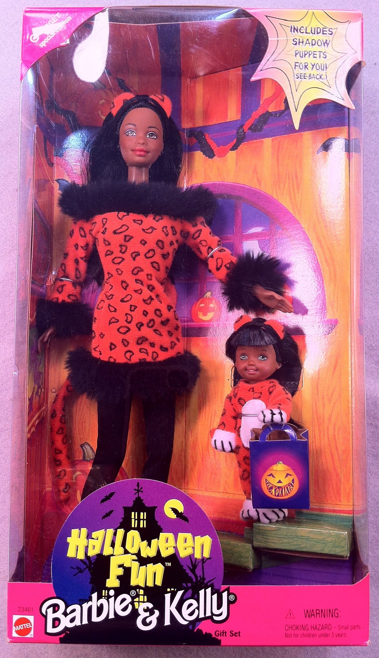 Barbie and Kelly dolls Halloween Fun giftset