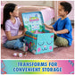 DreamWorks GABBY'S Dollhouse, Gabby Cat Playmat, with 2 Figures, Dollhouse Accessories & Board Game with Dice, Kids Toys for Girls & Boys Ages 3