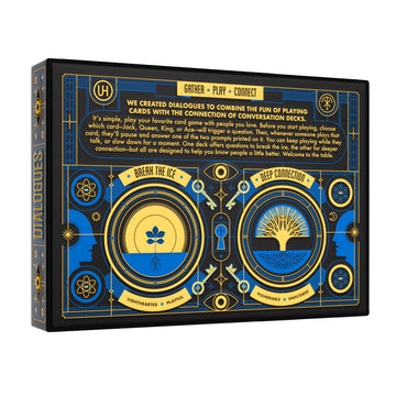 theory11 Dialogues Playing Cards - Premium Decks for Meaningful Conversations | Ice-Breakers & Deep Connection Prompts | Developed by Will Guidara
