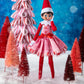 The Elf On The Shelf Claus Couture Collection Pink Peppermint Party Dress Accessory - Scout Elf NOT Included