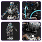 CSNRHG Mechanical Skeleton Robot Building Block Toy 692+Pieces Twistable Body and Poseable Design Creative STEM Toy for Kids and Adults