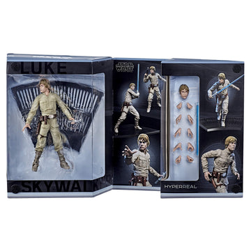 STAR WARS E6611 The Black Series Hyperreal The Empire Strikes Back Luke Skywalker Toy, Collectible 8" Scale Figure, Fans & Collectors
