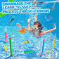 Dive Rings Pool Toys Adults, 26 Pcs Diving Toys for Kids Ages 4-8, Shark Torpedo Dive Set, Octopus Toddler Water Fun Toys, Summer Essentials