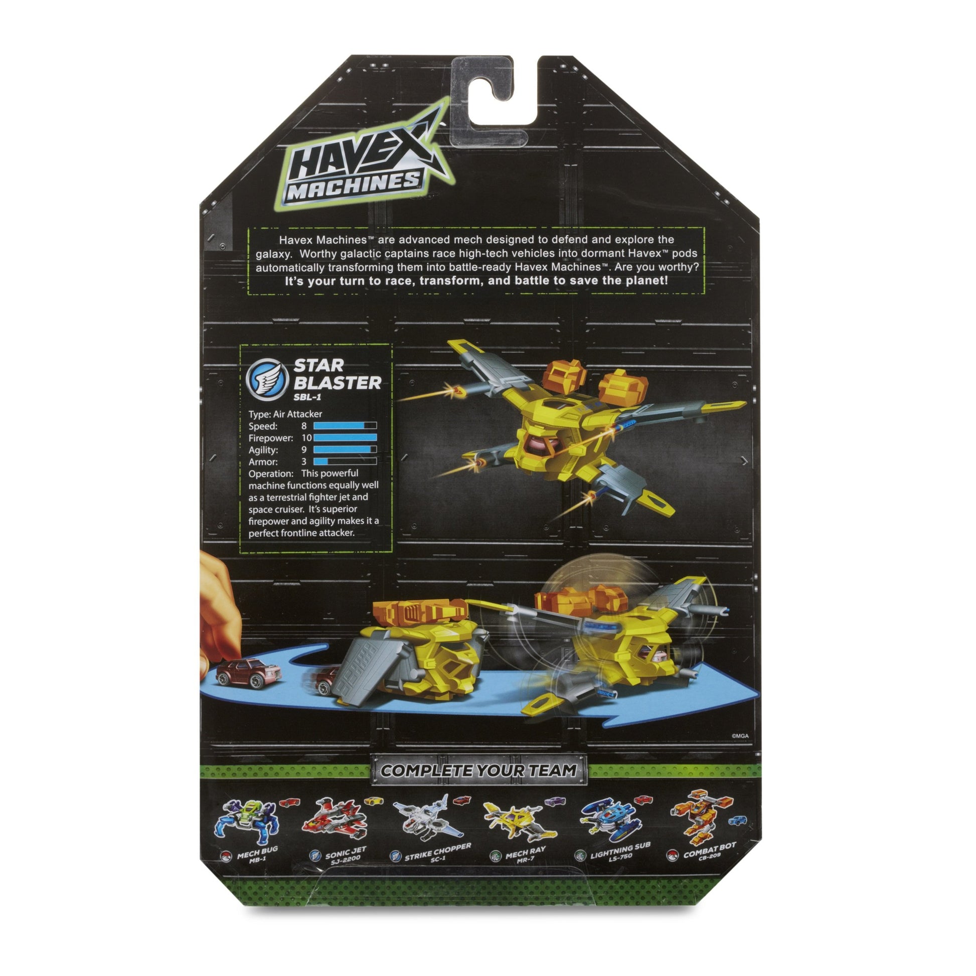 Havex Machines Star Blaster SBL-1 Vehicle