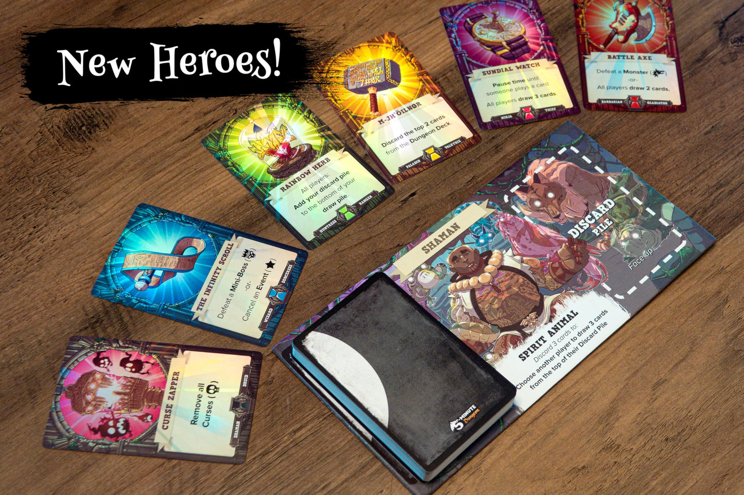 Wiggles 3D 5-Minute Dungeon: Curses! Foiled Again! Expansion | Real-Time Cooperative Board Game Add-On | New Heroes, Curses, Artifacts | 1-6 Players |