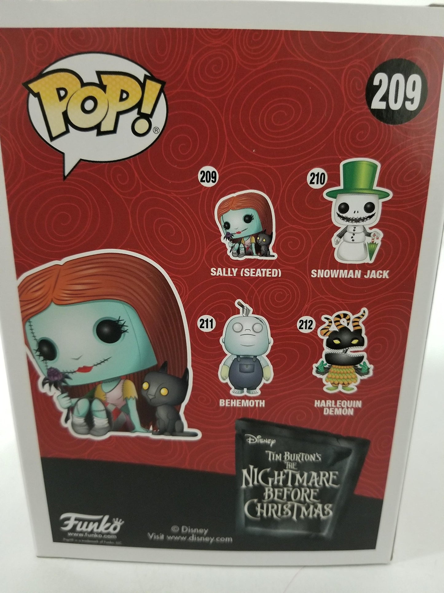 Funko Pop! Disney #209 Nightmare Before Christmas Sally Seated (2016 New York Comic Comic)