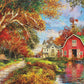 Springbok Autumn Barn 400 Piece Jigsaw Puzzle for Families