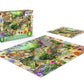 Ceaco - EZ2Hold - Kate Ward Thacker - Animal Garden Party - 1000 Piece Jigsaw Puzzle for Adults - Challenging Puzzle Perfect for Game Nights