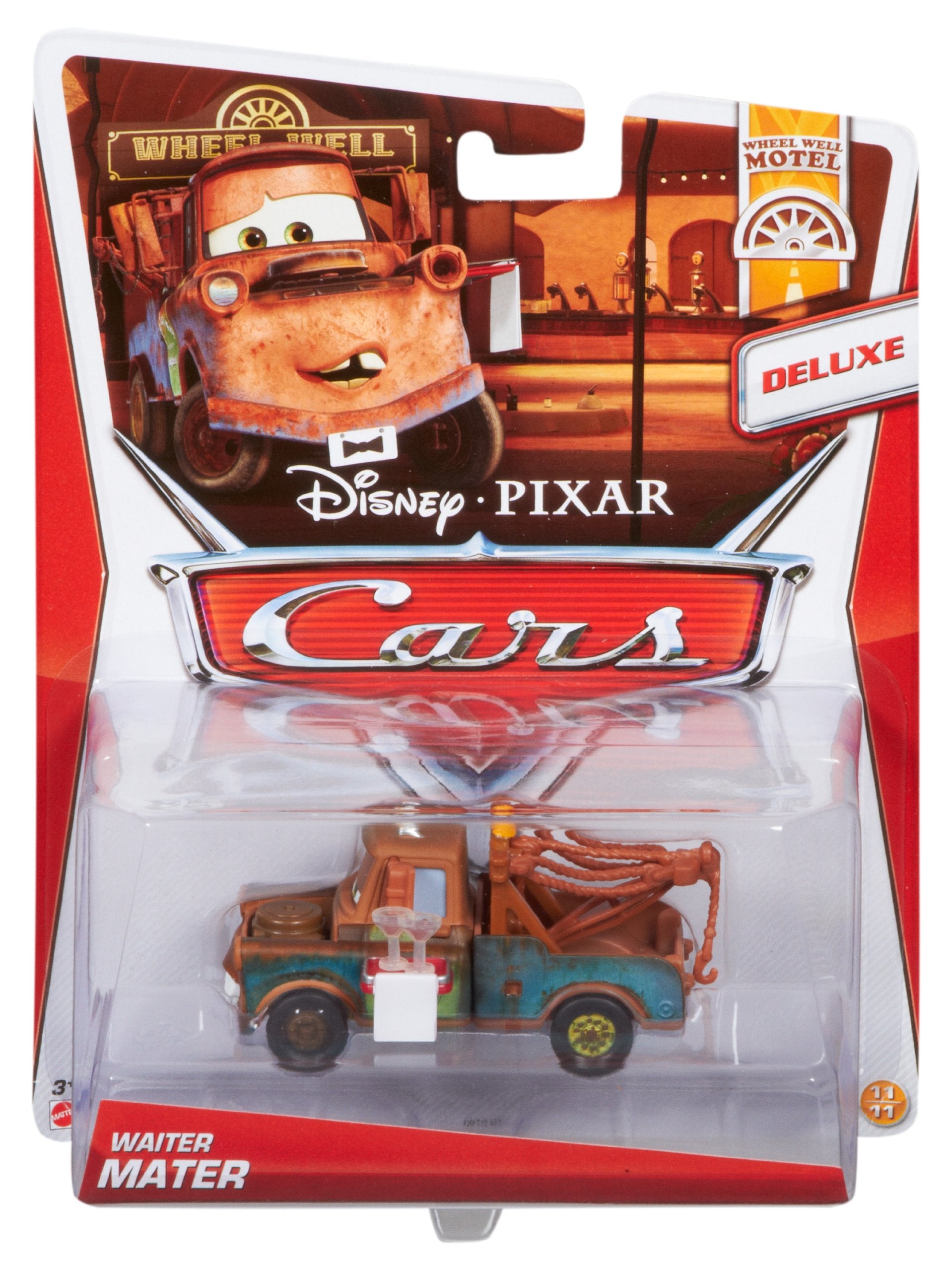 Disney / Pixar CARS 2013 Deluxe OverSized Waiter Mater 11/11