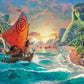 Ceaco - Thomas Kinkade Disney - Moana - 1000 Piece Jigsaw Puzzle for Adults