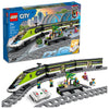 LEGO City Express Passenger Train Set - Remote Controlled Train Toy W/Working Headlights, 2 Coaches & 24 Track Pieces - Building Set Gift Idea for