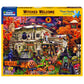 White Mountain 1000 Piece Jigsaw Puzzle Halloween Fall, Witches Welcome