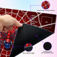 Extalas MTG Playmat with Storage Tube & 7-Dice Set - Waterproof TCG Playmat with Stitched Edges, Non-Slip Rubber Card Game Mat (24"x14") (playmat