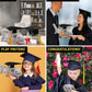 DolliBu Gray Shark Graduation Plush Toy - Baby Soft Plush Graduation Stuffed Animal Dress Up with Graduation Cap with Tassel Outfit - Gift