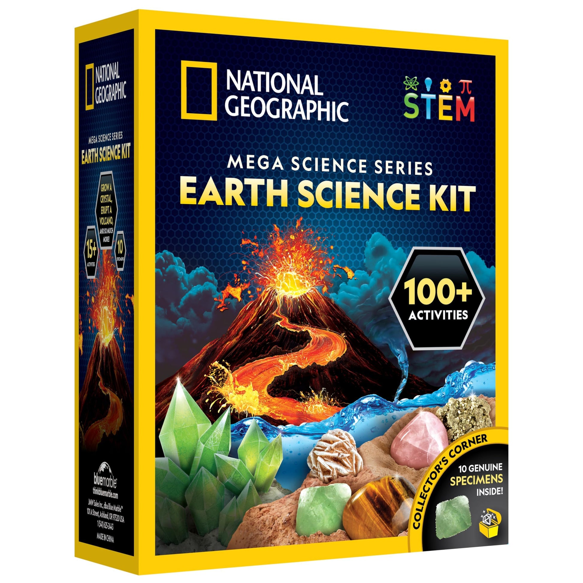 National Geographic Earth Science Kit with 100+ Activities for Kids 8-12