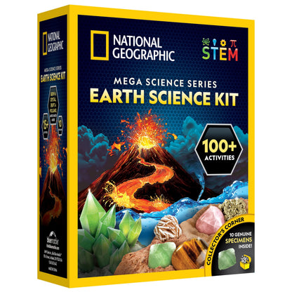 National Geographic Earth Science Kit with 100+ Activities for Kids 8-12
