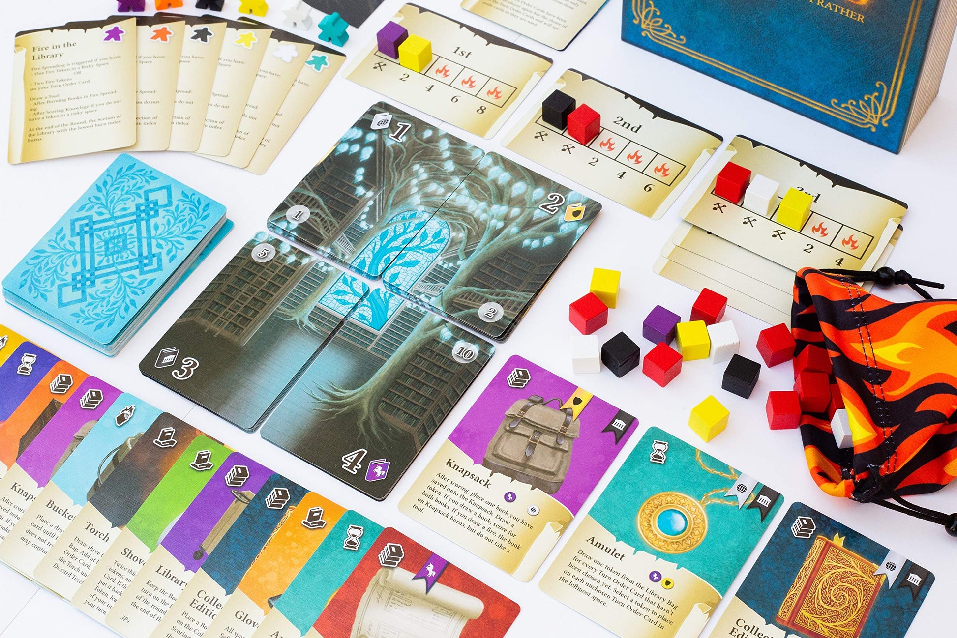 Fire In The Library, Game