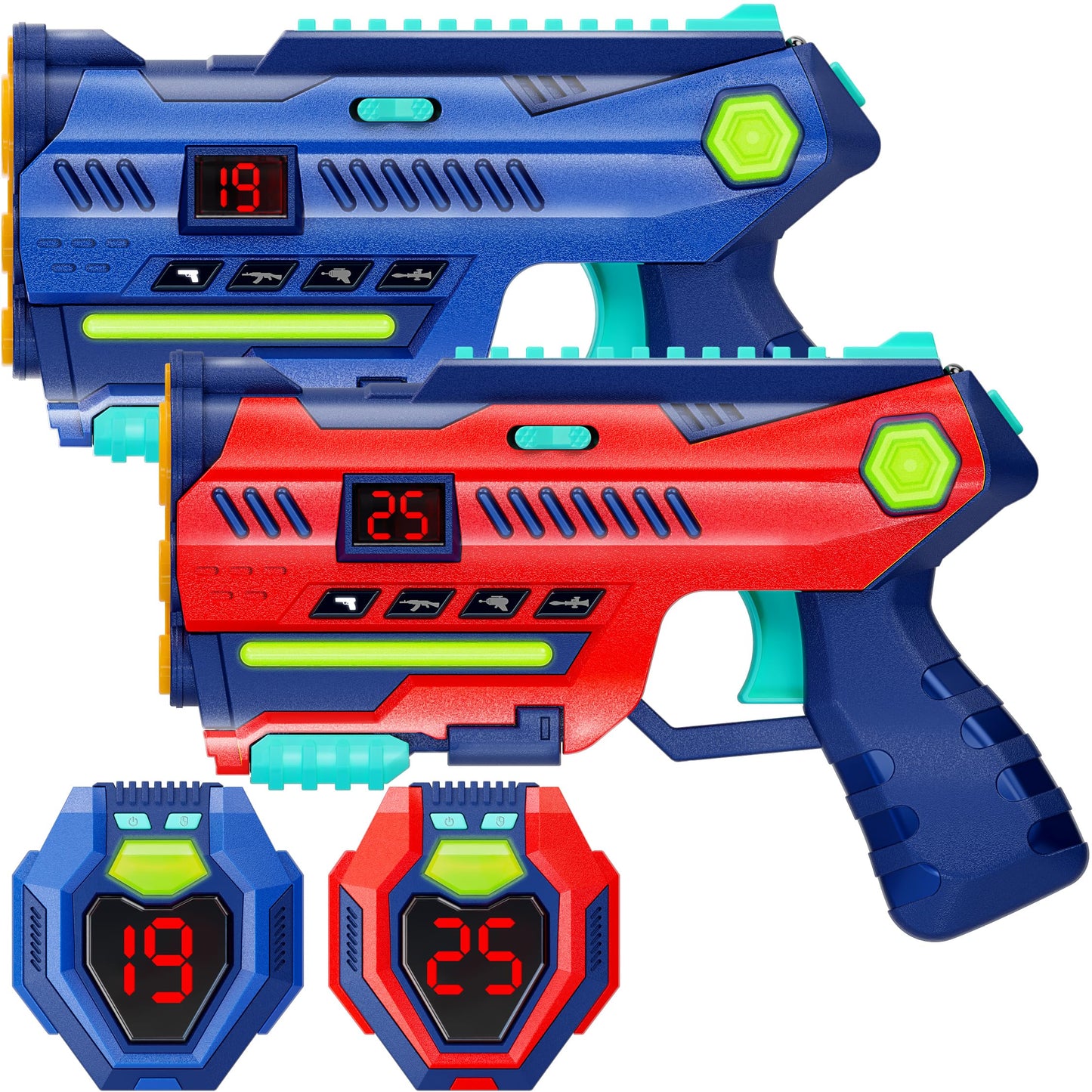 Laser Tag Set of 2 - Gifts for 8 9 10 11 12 13 Year Old Boy Gifts Birthday