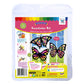 VHALE Suncatchers Craft 3 Sets (9 Cutouts) w Tissue Papers Stained Glass Effect Paper Sun Catcher Kit, Window Art, Classroom Crafts, Creative Art