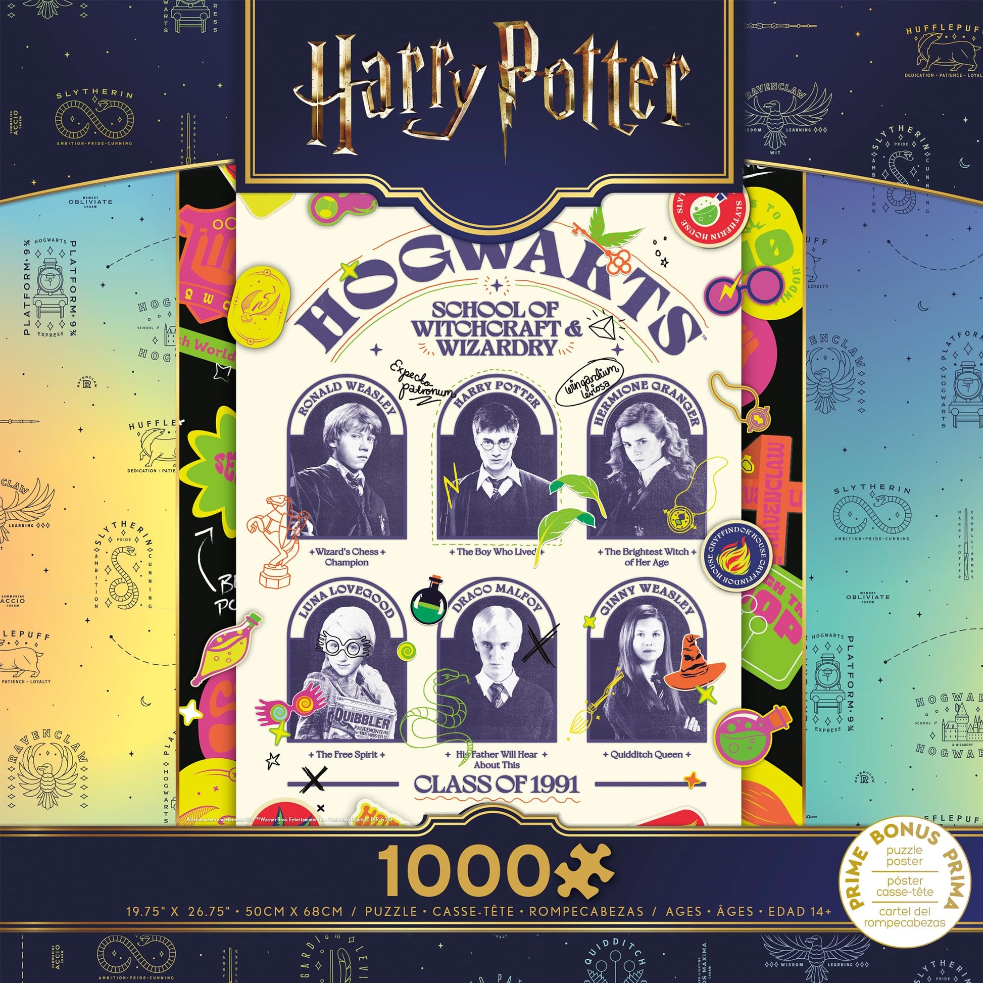 Ceaco - Hogwarts Class of 1991-1000 Piece Jigsaw Puzzle for Adults