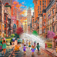 Ceaco - Hot Summer Days NYC - 1000 Piece Jigsaw Puzzle for Adults