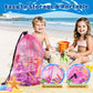 Hoplito 37 Pcs Diving Pool Toys Set with Treasure Chest, Mermaid Pool Toys Colorful Diamond with Storage Bag, Summer Underwater Game Toys Swimming