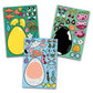 JOYIN 24 PCS Easter Stickers Mix and Match Make a Face Animal Stickers with Easter Egg Themed Pig, Bunny, Chicken, Cow, Sheep, Duck Party Favor