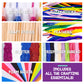 Made By Me Ultimate Craft Box, Art & Craft Activities 1000 Piece Set, Storage Case, Great for Preschool Arts & Crafts, Adult & Group Projects, Craft