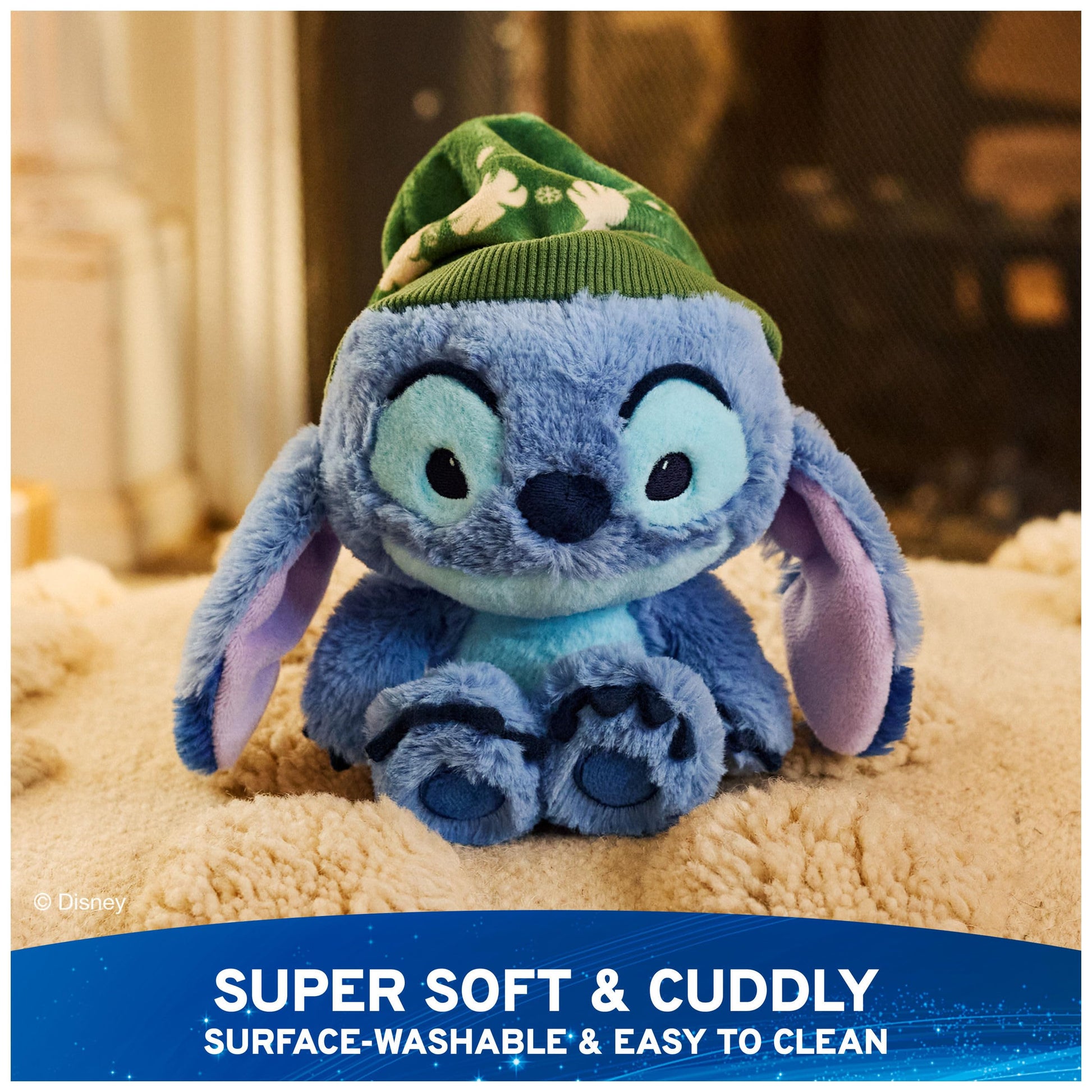 GUND Disney Stitch Kai Alien Plush Toy with Winter Outfit for Ages 1+