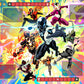 Premium Stitched Massive-Verse Fighting Card Game Playmat with Zones and Non-Slip Rubber Backing - TCG Play Mat for Card Games - Colorful Design