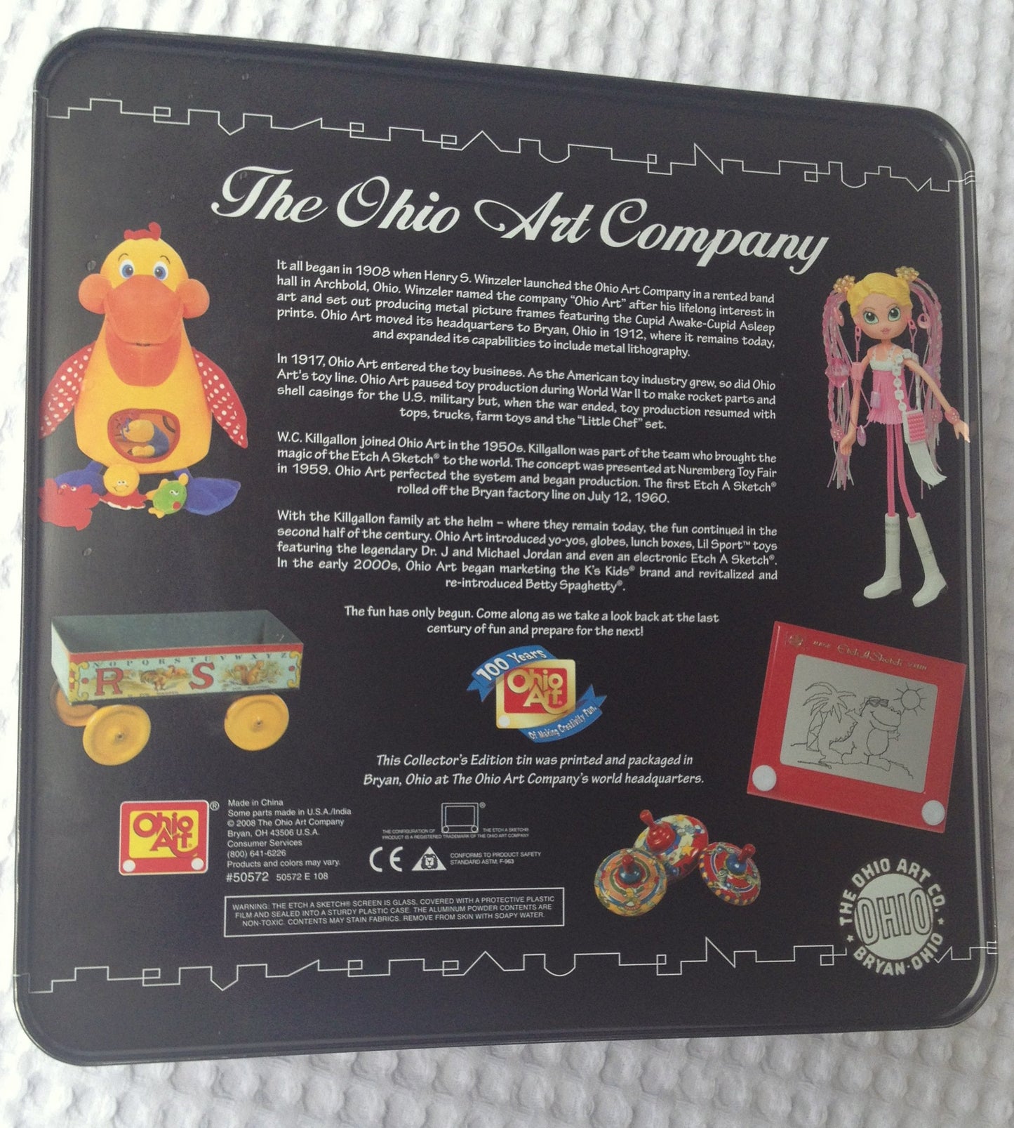 Etch A Sketch 100th Anniversary Collector Tin