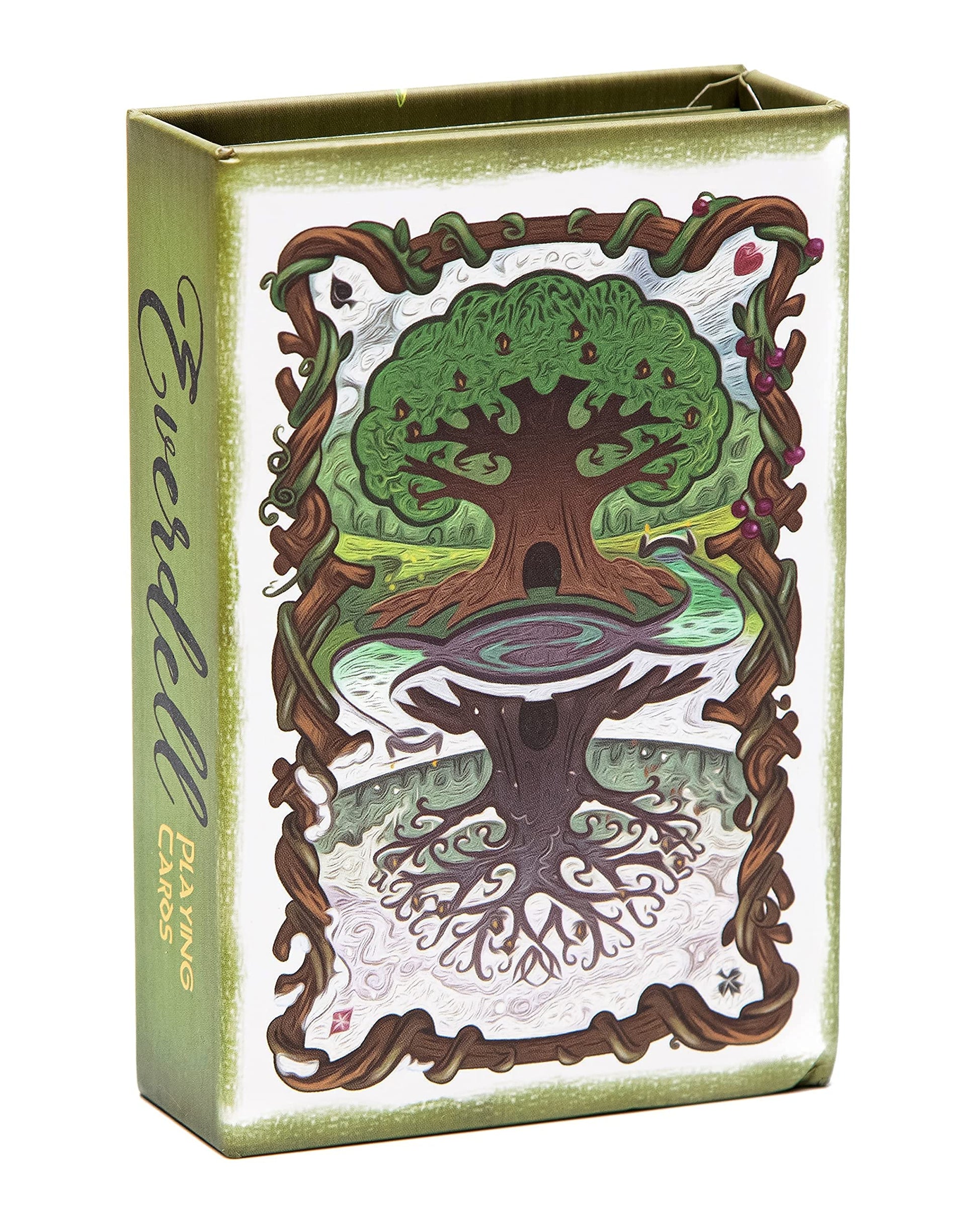 Starling Games Everdell Playing Cards | 52-Card Deck with Stunning Art by Andrew Bosley & Dann May | Poker-Sized with 2 Jokers