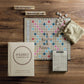 WS Game Company Scrabble Vintage Bookshelf Edition for 2 to 4 Players, Ages 8+
