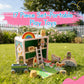Jack Rabbit Creations Fairy Suitcase Playset - 17-Piece Dollhouse - Ages 3+